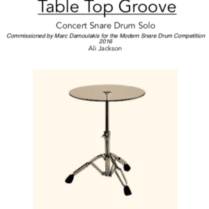 Sheet Music - Table Top Groove